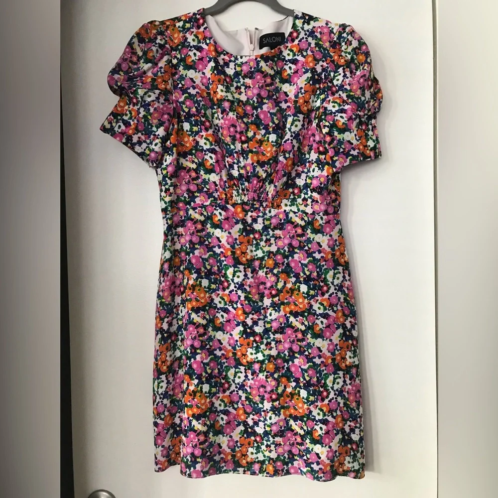 NWOT Saloni Tilly Dress SZ 6 - Picture 5 of 7